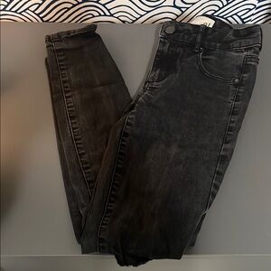 🔴Sale❗️Garage Knee-cut Black Jeans